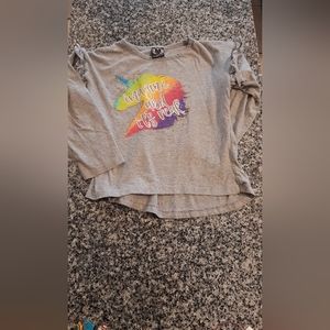 Colorful unicorn long sleeve shirt